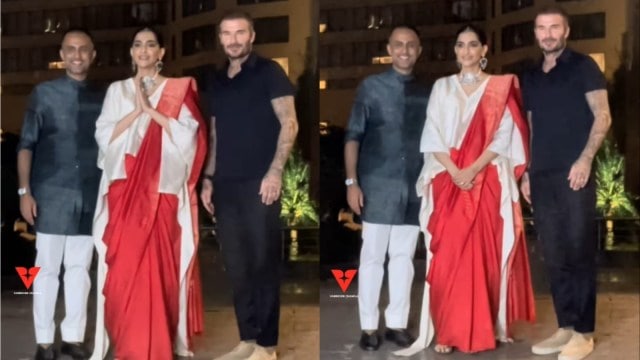 Sonam Kapoor, David Beckham