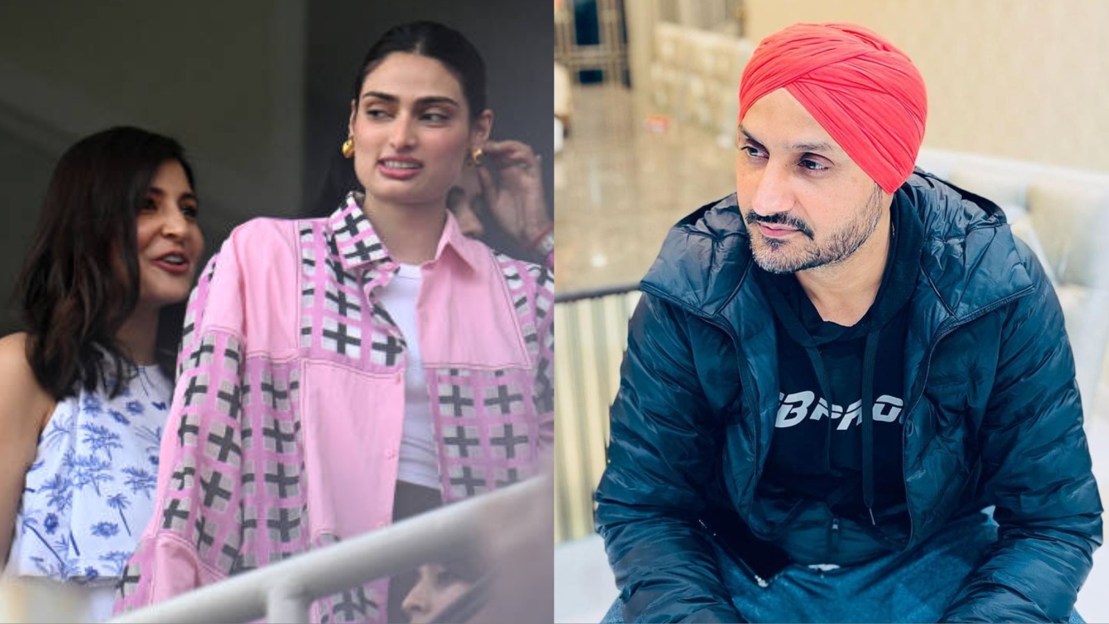 India vs Australia World Cup: Netizens slam Harbhajan Singh for 'sexist'  comment at Anushka Sharma, Athiya Shetty during match. Watch | Bollywood  News - The Indian Express