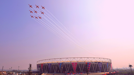 The World Cup final will be played between hosts India and Australia at the Narendra Modi Stadium in Ahmedabad on Sunday