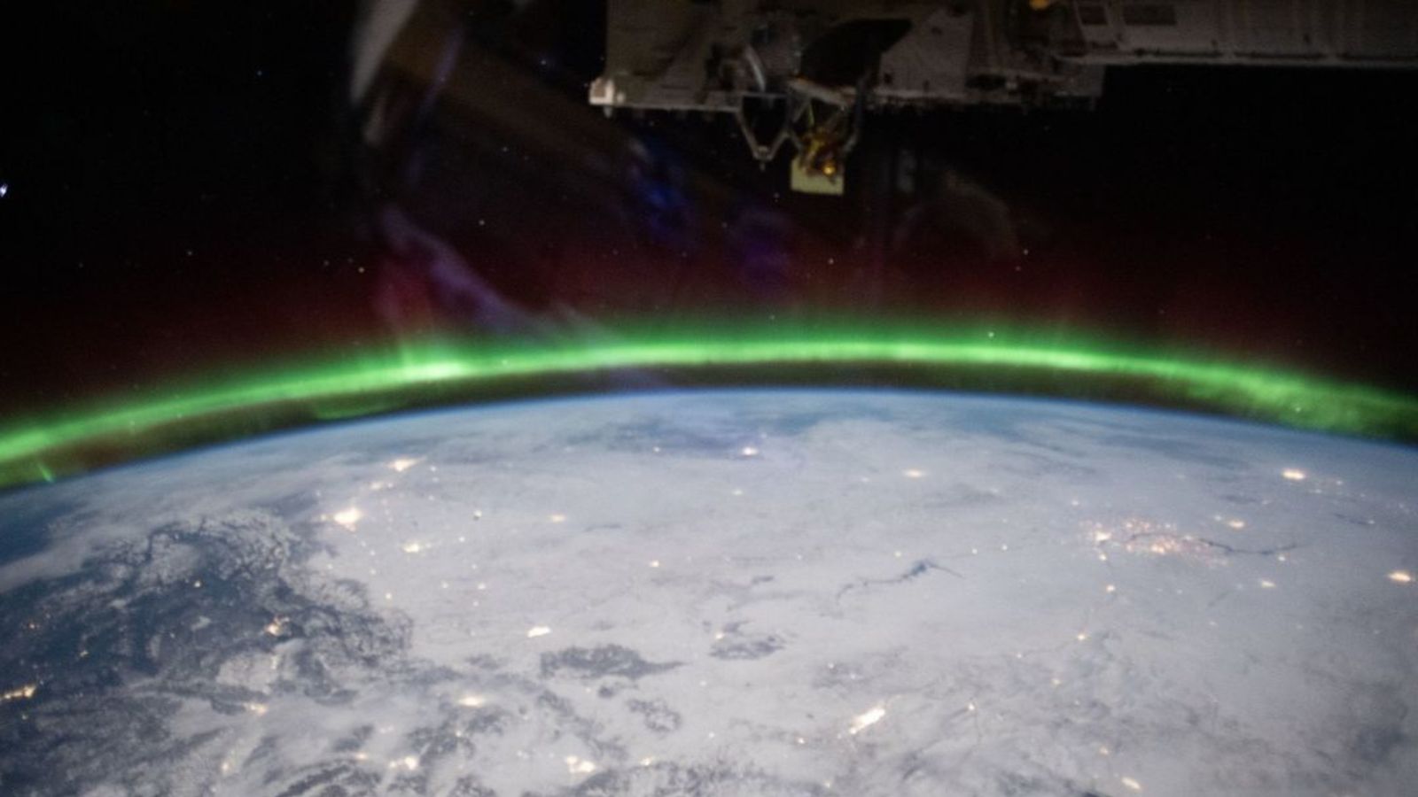 NASA shares breathtaking image of aurora taken from space station | Technology News