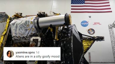 NASA's space communication goes viral again.