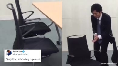 Nissan's self parking chairs.