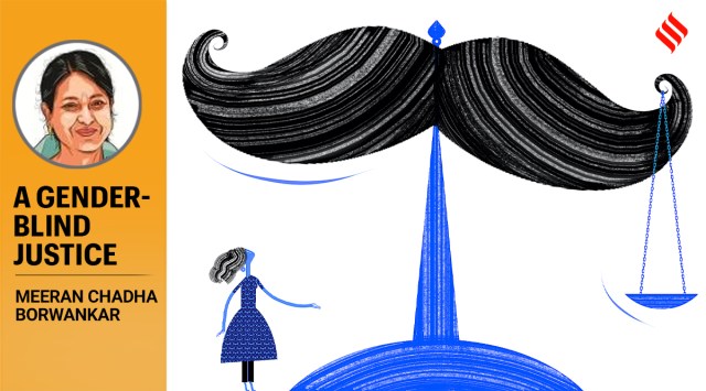 We need to ensure that having lodged an FIR, a woman’s case is investigated promptly and in all seriousness. (Illustration by C R Sasikumar)