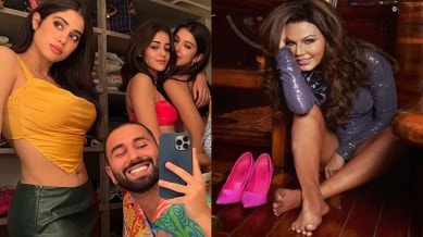 Orry- Janhvi Kapoor- Rakhi Sawant