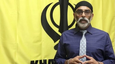 Pannun, a dual citizen of the US and Canada, is the general counsel for Sikhs for Justice. (File)