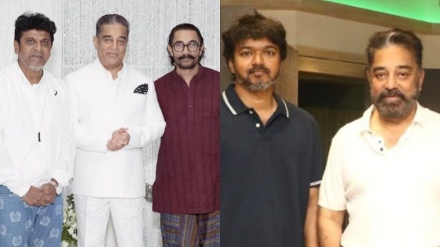 Pictures from Kamal Haasan's birthday party