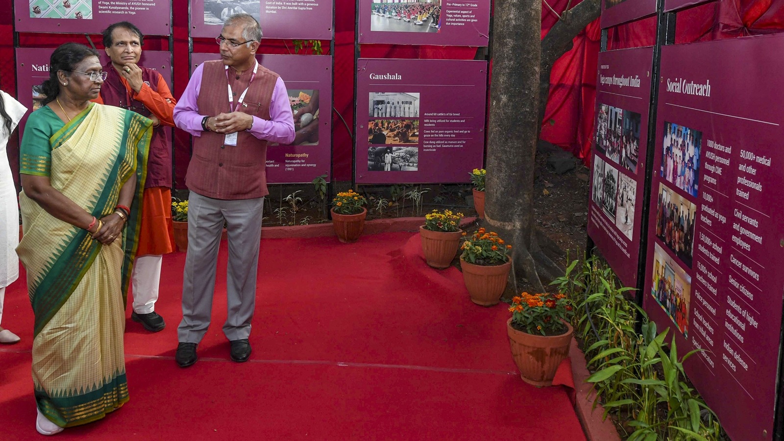 Yoga India’s invaluable gift to world: President Droupadi Murmu