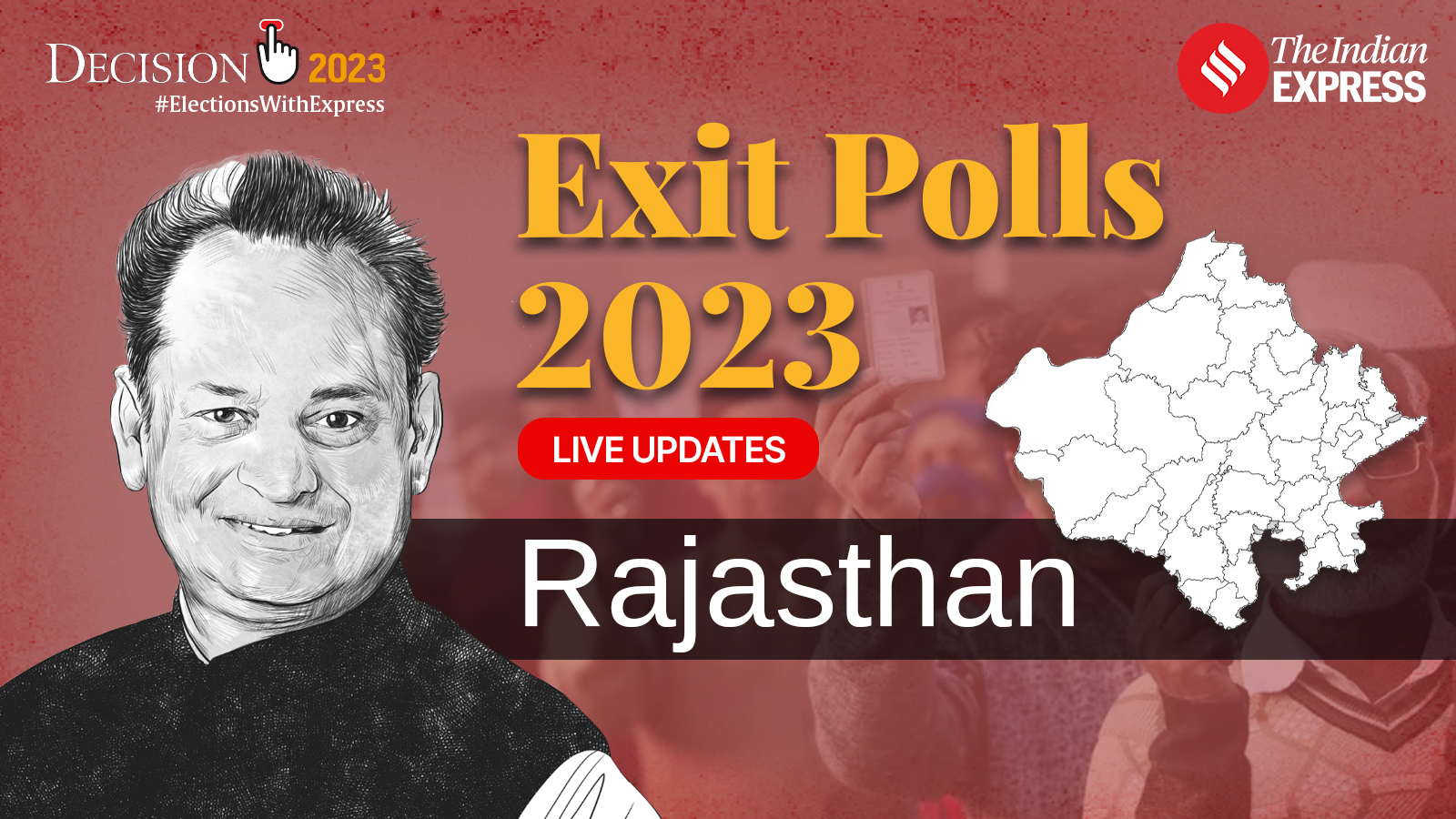 Rajasthan Exit Poll 2023 Highlights Electoral Forecast Indicate Bjp Has An Edge Over Congress