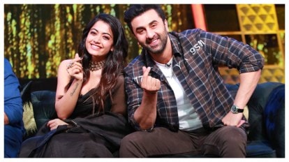 414px x 232px - Ranbir Kapoor learns Telugu from Rashmika Mandanna, gets surprised when a  paparazzo speaks in Telugu, watch | Bollywood News - The Indian Express