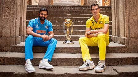 Rohit Sharma and Pat Cummins