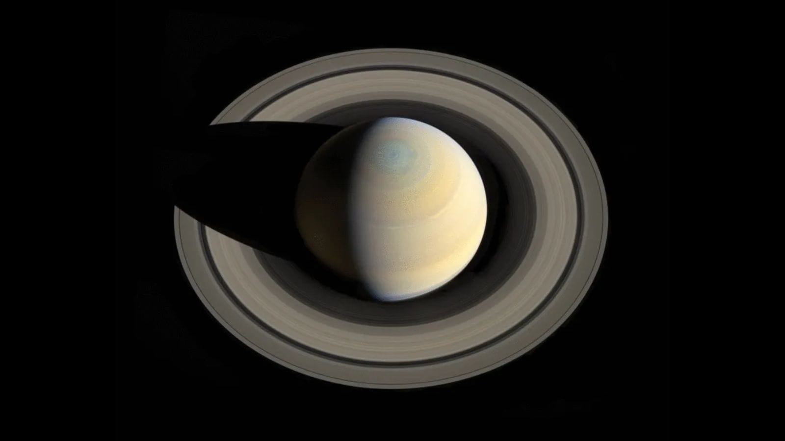 Artist's impression of how Saturn's rings will look millions of years from now.
