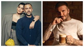 Sonam Kapoor, Anand Ahuja, David Beckham