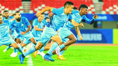 Sunil Chhetri-led Indian football team
