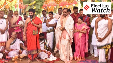 When KCR presses pray: 3-day yagam for ‘BRS victory, state benefit’