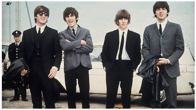 The Beatles, from left, John Lennon, George Harrison, Ringo Starr and Paul McCartney.