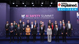 Artificial intelligence, AI regulation, United Kingdom showpiece Summit, AI era, AI in gobal perspective, harmful online content, AI pros and cons, indian express news