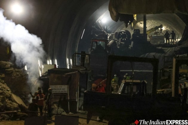 Uttarkashi tunnel collapse
