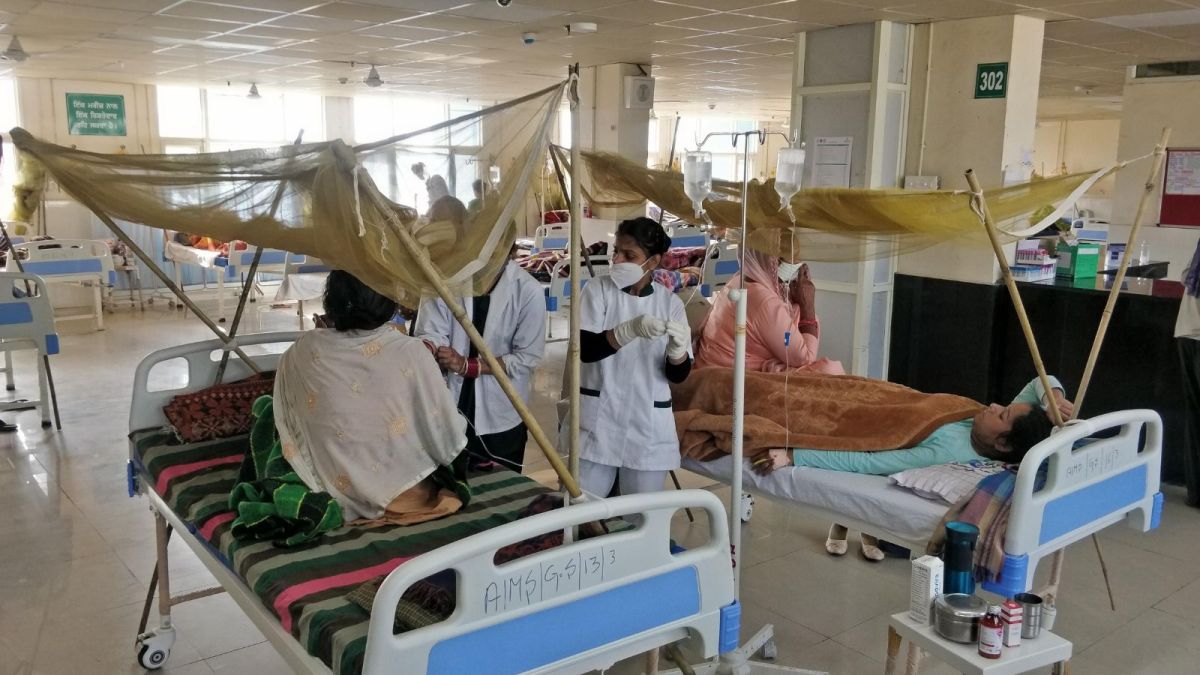 GMCH-32 saw around 35 patients turning up to seek treatment for dengue every week in October. Express