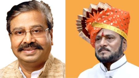 Kadam also alleged that Kirtikar was betraying the Shinde Sena and was making all efforts to get his son Amol elected.