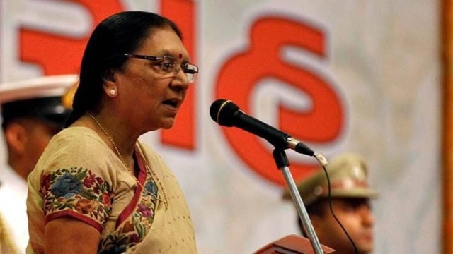 Uttar Pradesh news, Governor Anandiben Patel, Anandiben Patel summoned , Anandiben Patel  summoned in land case, Anandiben Patel land case, Indian express