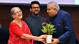 Time for PCI to not show teeth, but to bite, says Dhankhar