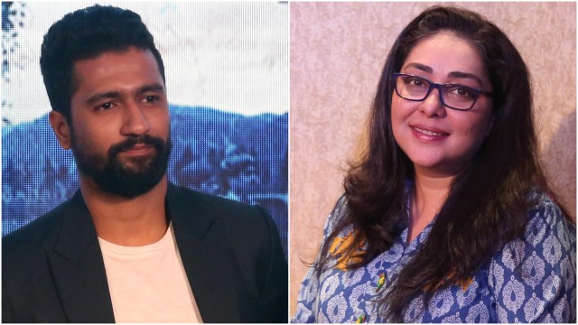 Actor Vicky Kaushal, filmmaker Meghna Gulzar at Adda today | Bollywood ...