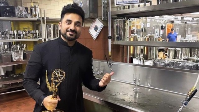 Vir Das’ ‘fav photo’ from his International Emmy win is in front of a ...