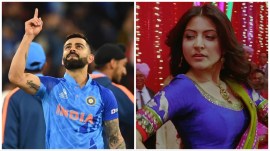 Virat Kohli dances to Anushka Sharma's song Ainvayi Ainvayi during India-SA match