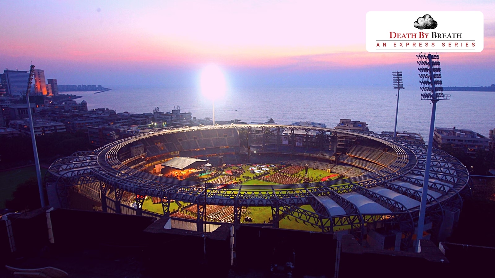 Wankhede Stadium playing surface for their semifinal clash against New Zealand.