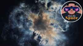 A plume forms as SpaceX's Starship separates from it's booster during a test flight from Starbase in Boca Chica, Texas, Saturday, Nov. 18, 2023. (AP Photo/Eric Gay)