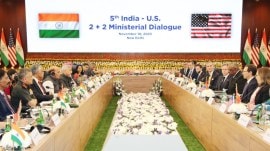 India-US 2+2 ministerial dialogue