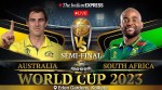 World Cup 2023 Semi-Final Live Score: South Africa vs Australia, 2nd Semi-Final ICC Cricket World Cup 2023 at Eden Gardens, Kolkata