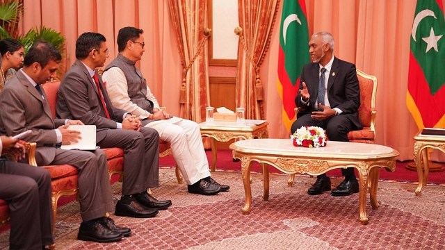 Maldives President, Maldives President indian military, indian military maldives, Maldives latest news, Mohamed Muizzu, Mohamed Muizzu Indian military, Mohamed Muizzu maldives, indian express news
