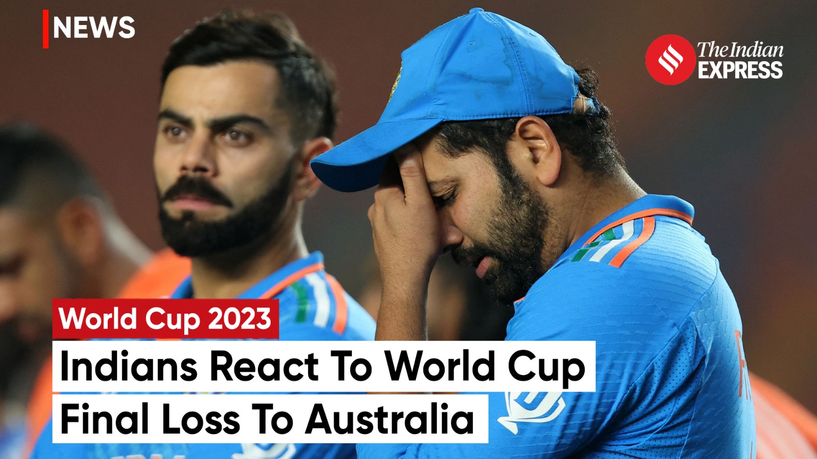 World cup final 2023 india mourns after world cup final loss to