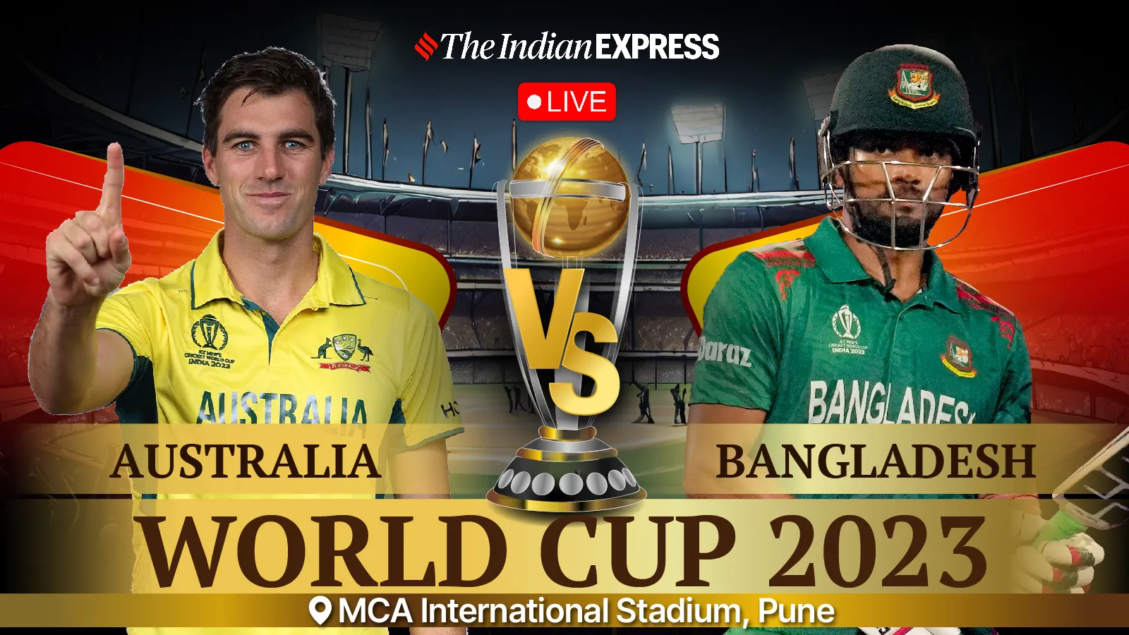 Australia vs Bangladesh Live Score, World Cup 2023: Zampa picks up Mushfiqur Rahim, BAN five down | Cricket News