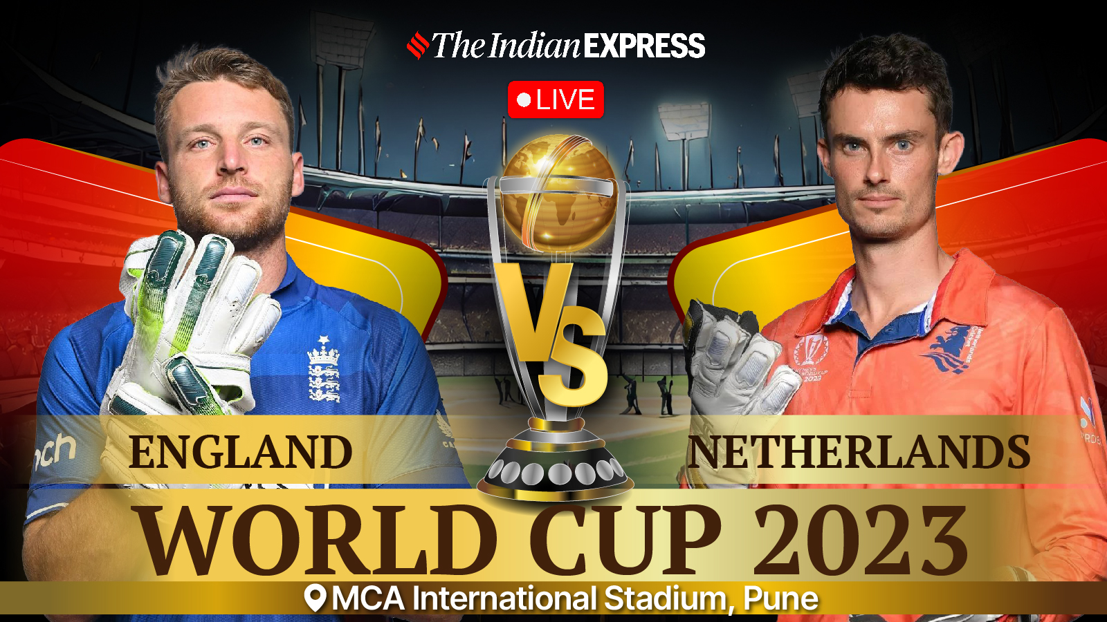 England vs Netherlands Live Score, World Cup 2023 ENG take on NED in