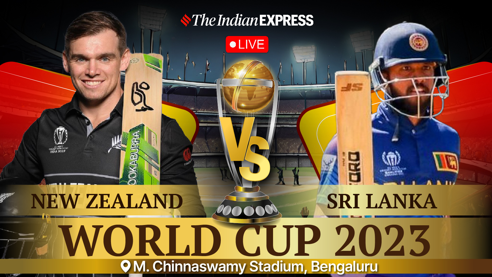 New Zealand vs Sri Lanka Live Score, World Cup 2023: NZ win toss and opt to bowl fist vs SL in Bengaluru, playing XI named | Cricket News