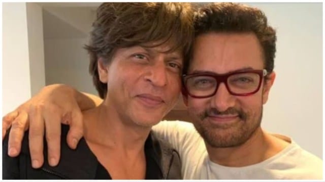 Aamir Khan and Shah Rukh Khan. (Photo: Aamir Khan/Instagram)