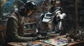 ai robot image generator featured