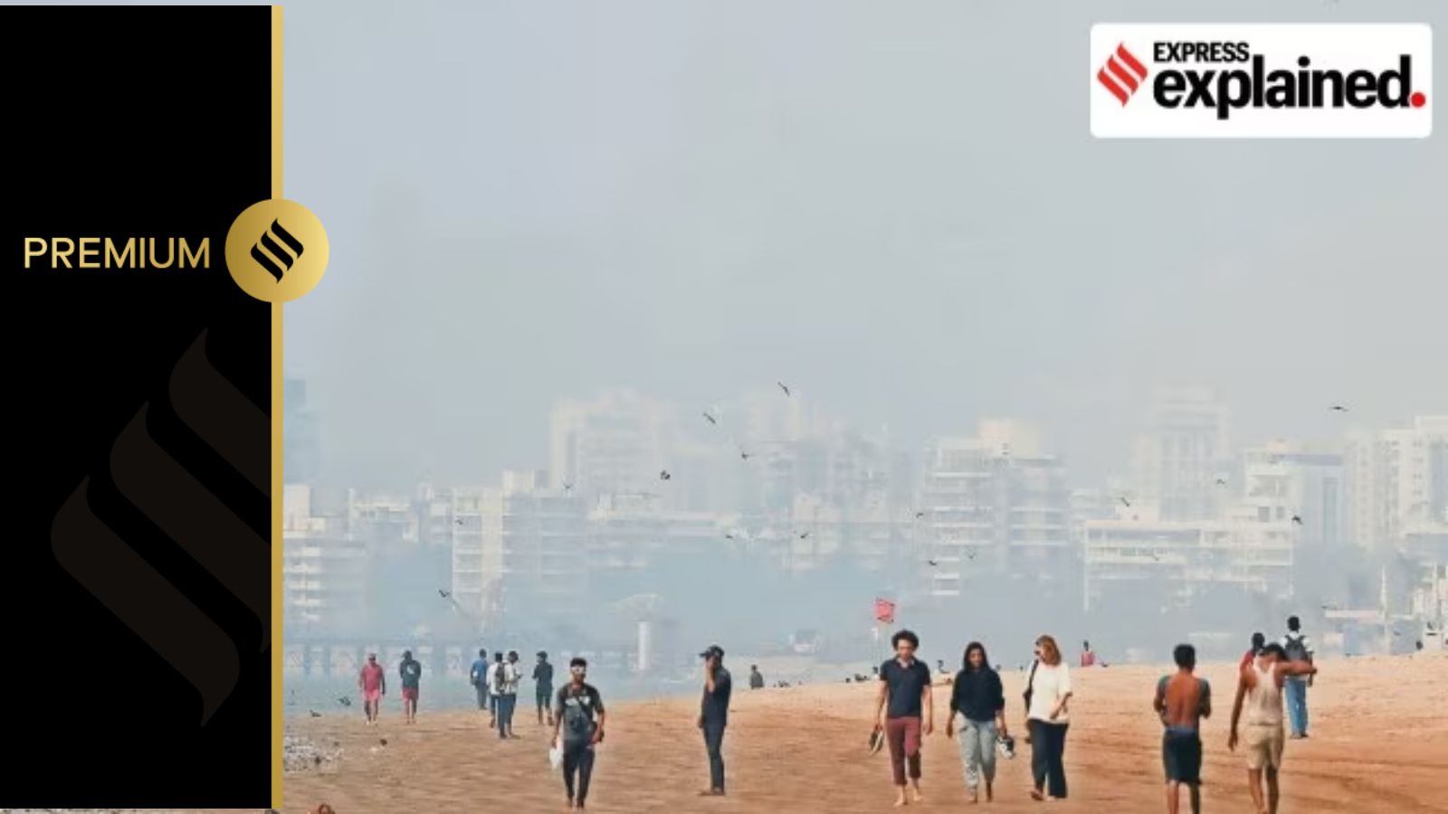 mumbai Air Quality Index, mumbai Air pollution, mumbai Air quality, mumbai aqi, mumbai smog, mumbai haze, Indian express explained, explained news, explained articles