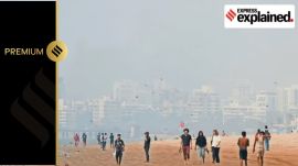 mumbai Air Quality Index, mumbai Air pollution, mumbai Air quality, mumbai aqi, mumbai smog, mumbai haze, Indian express explained, explained news, explained articles