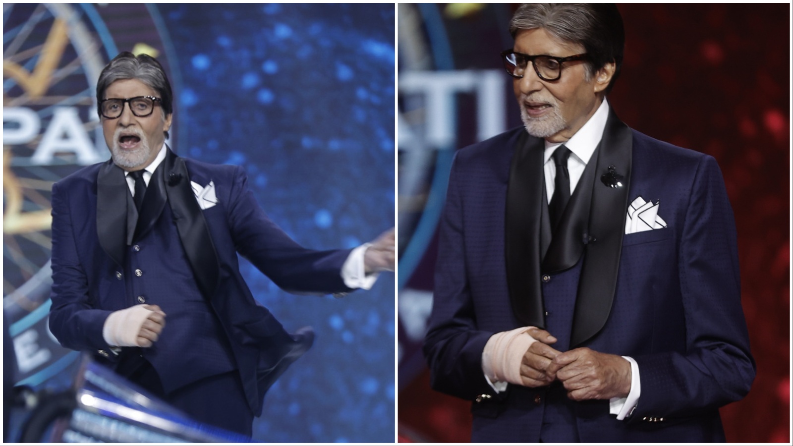 Amitabh Bachchan Reveals How He Is Shooting For KBC 15 With A Bandaged ...