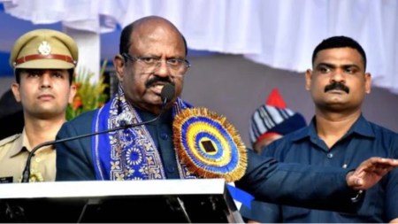 CV Ananda Bose, bengal Governor skips Summit, west bengal global business summit, indian express news