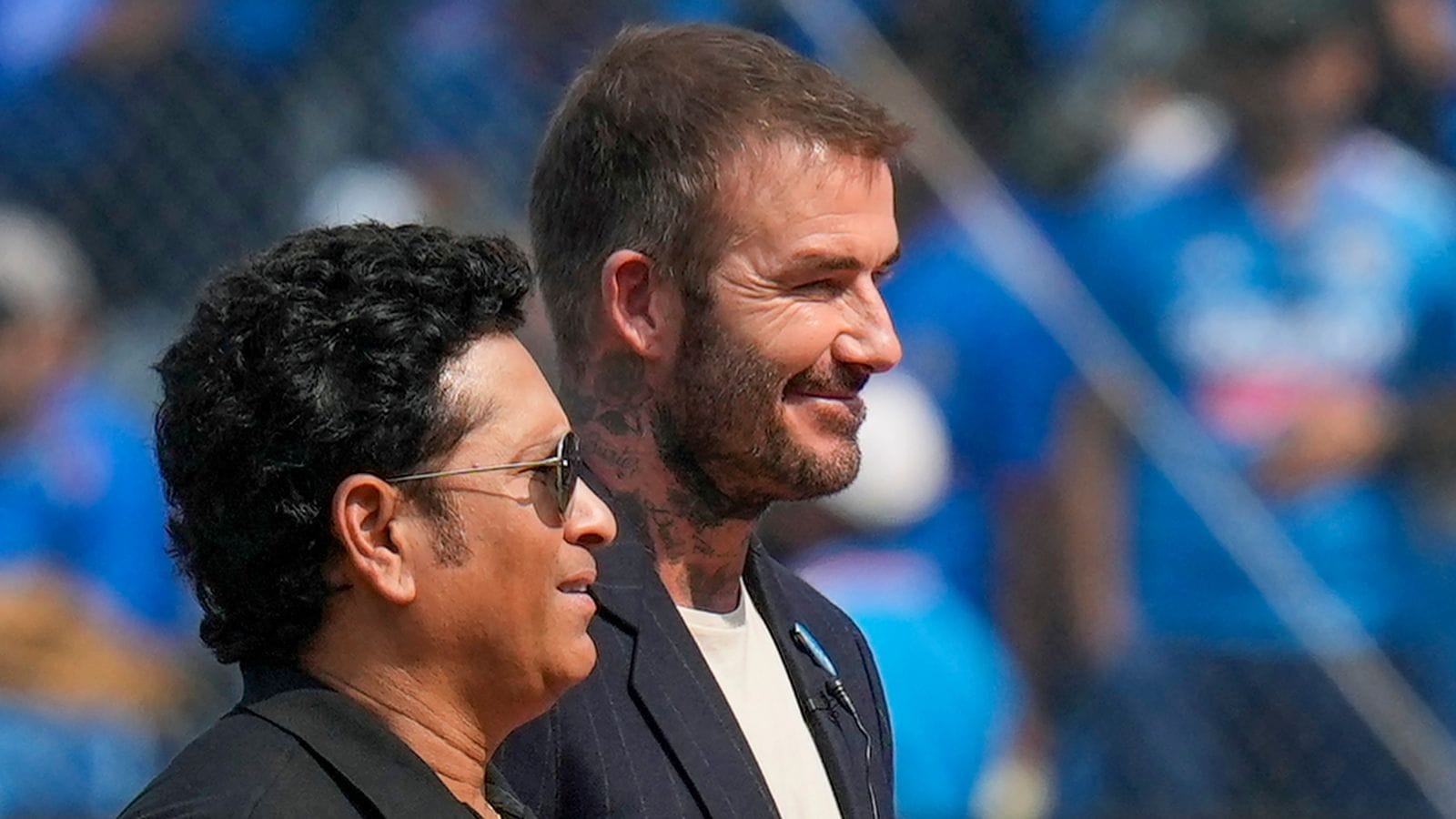 It’s nice to step into a stadium and get goosebumps… walking with Sachin maybe made it feel even more special: David Beckham