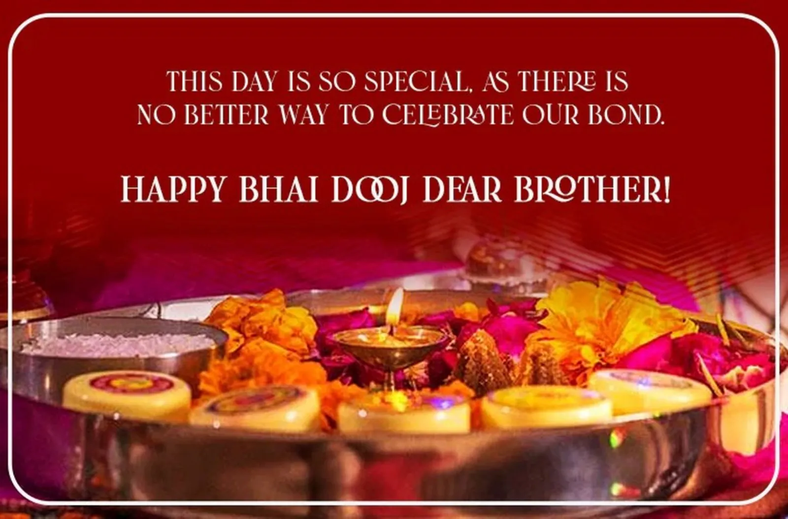 Happy Bhai Dooj 2024 Best Wishes, Greetings, Messages, and Images