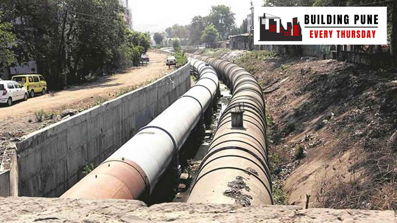 Building Pune PMC’s new water supply system hit by theft Pune News