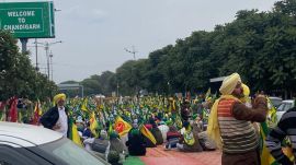 chandigarh-mohali protest