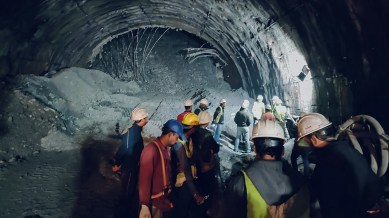 Under-construction tunnel collapses in Uttarakhand