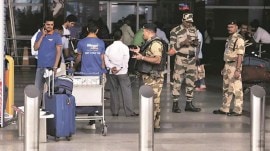 IGI airport, amritsar airport, ahmedabad airport, airport scurity increased, militant threat, Gurpatwant Singh Pannun, indian express news