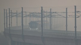 Weather: Pollution in Delhi new delhi